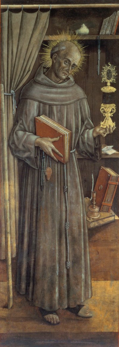 St. Jacobus della Marca door Vittore Crivelli